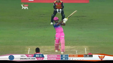 M40: RR vs SRH – Sanju Samson Six