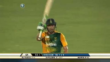 1ST T20I: IND vs SA  –   AB de Villiers 51