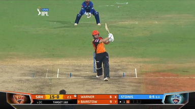 M20: SRH vs DC – Jonny Bairstow Six