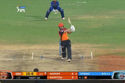 M20: SRH vs DC – Jonny Bairstow Six
