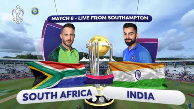 CWC 2019: SA v IND - Match Highlights