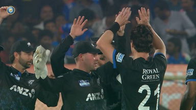IND vs NZ 2026, 4th T20I: Fall of Wickets