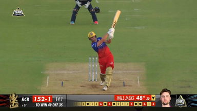 M45: GT vs RCB – Will Jacks Six