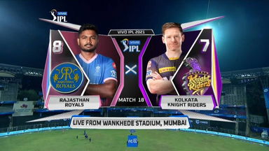 IPL 2021 M18: RR vs KKR  – Match Highlights