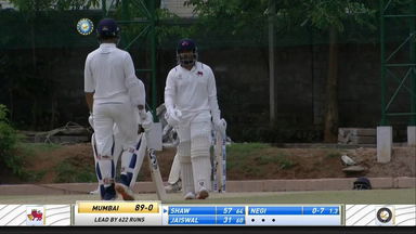 Prithvi Shaw's quickfire 72 off 80