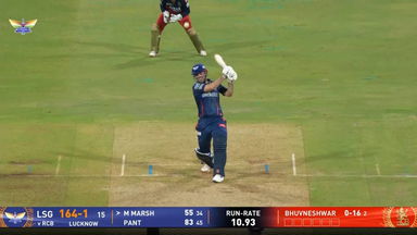 IPL 2025 M70: LSG vs RCB - Mitchell Marsh Six