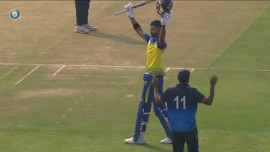 Vijay Hazare Trophy 2025 QF4, Karnataka vs Baroda: Devdutt Padikkal sets the stage on fire with 102(99)
