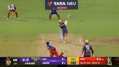 M10: RCB vs KKR – Phil Salt Six