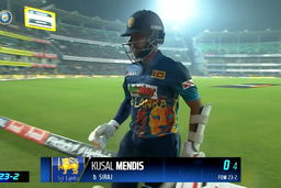 IND vs SL 2023, 1ST ODI: Kusal Mendis  Wicket