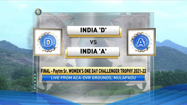 Senior Womens Cricket Challenger Trophy 2021-22 Final, IND D v IND A: Match Highlights