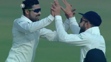 How Jadeja set up Mathews