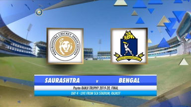 Ranji Trophy 2019-20: Saurashtra vs Bengal, Final - Day 4 Highlights
