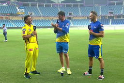 Capping off CSK’s IPL 2021 win with Faf, Robin and Fleming
