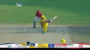 M18: CSK vs KXIP –  Faf du Plessis Six