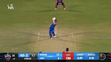 M09: RR vs DC – David Warner Six