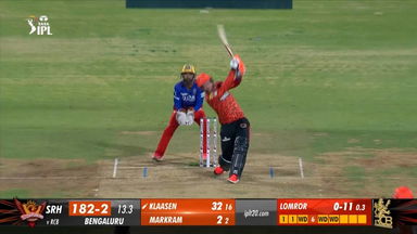 M30: RCB vs SRH – Heinrich Klaasen Six