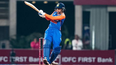 Captain Smriti Mandhana leads from the front with 62(41)
