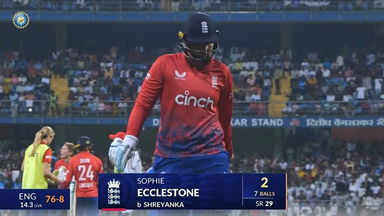 IND-W vs ENG-W 2023, 3RD T20I: Sophie Ecclestone Wicket