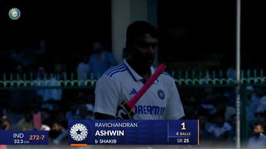 IND vs BAN 2024, 2ND Test: Ravichandran Ashwin Wicket