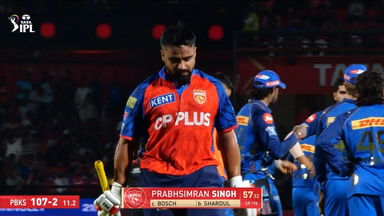 IPL 2026 M58: PBKS vs MI - Prabhsimran Singh Wicket
