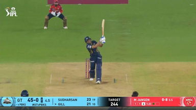 IPL 2025 M05: GT vs PBKS - Shubman Gill Six
