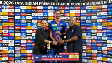 IPL 2026 M62: DC vs RR - Player of the Match - Mitchell Starc