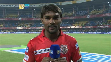M8: KXIP vs RCB – Sandeep Sharma Interview