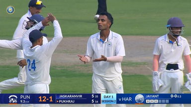 Ranji Trophy 2024/25, Haryana vs Punjab, Day 1: Match Highlights
