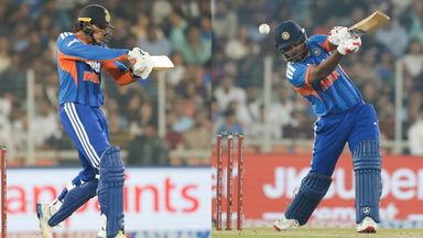 Power meets placement! Samson and Abhishek in full flow