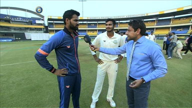 Ranji Trophy 2017-18, Final : Delhi vs Vidarbha : Day 4 - Aditya Sarwate & Akshay Wadkar Interview