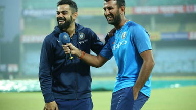 Chit Chat with Virat & Pujara