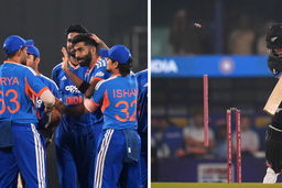 Stump goes for a toss: Bumrah special cleans up Seifert
