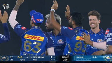 IPL 2026 M30: GT vs MI - Fall of Wickets