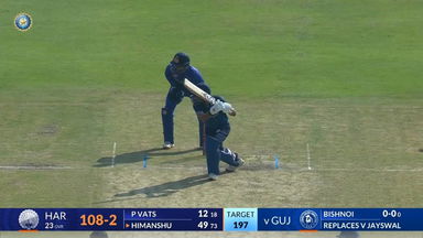 Vijay Hazare Trophy 2025 QF1, Gujarat vs Haryana: Match Highlights