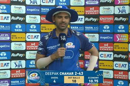 IPL 2026 M69: MI vs RR - Deepak Chahar Interview