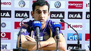IPL 2012 Match 38 – KKR vs RCB: Gambhir PC