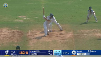 IND-W vs AUS-W 2023-24, 1st Test: Jess Jonassen Six