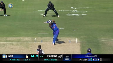 IND vs  NZ 2023, 1ST ODI: Rohit Sharma  Six