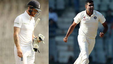 Ashwin vs Stokes. The contest through the series
