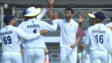 Ranji Trophy 2025-26 Final, Karnataka vs J & K: Prasidh Krishna's clinical 5/98