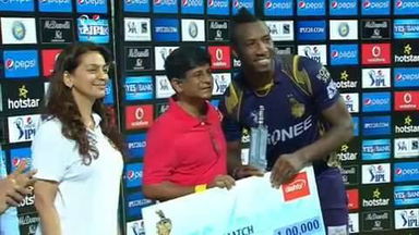M44: KKR vs KXIP – Man of the Match – Andre Russell