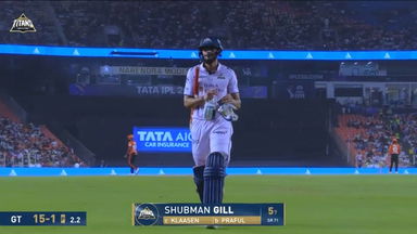 IPL 2026 M56: GT vs SRH - Shubman Gill Wicket