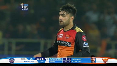 Rashid Khan's double wicket maiden