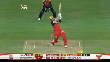 M03: SRH vs RCB – Aaron Finch Six