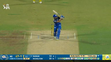 IPL 2026 M44: CSK vs MI - Naman Dhir Six