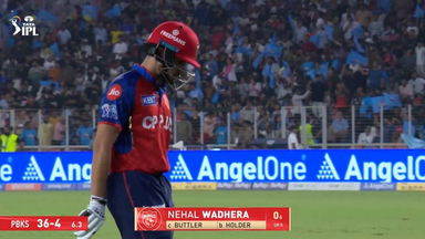 IPL 2026 M46: GT vs PBKS - Nehal Wadhera Wicket