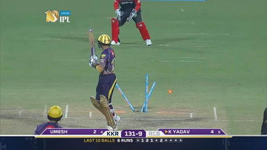 M27: KKR vs RCB – Kuldeep Yadav Wicket