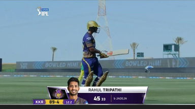 M38: CSK vs KKR – Rahul Tripathi Wicket