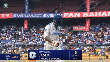 IND vs NZ 2024, 1ST Test: Ravindra Jadeja Wicket