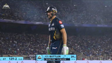 IPL 2025 M09: GT vs MI - Jos Buttler Wicket